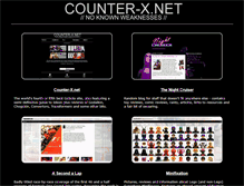 Tablet Screenshot of counter-x.net